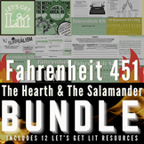 Fahrenheit 451 Part 1 The Hearth and the Salamander Unit Bundle