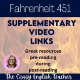 Fahrenheit 451 Supplementary Video Links and Viewing Guide