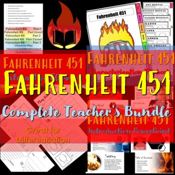 Preview of Fahrenheit 451: Teacher's Bundle