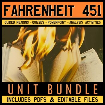 Preview of Fahrenheit 451 Unit Bundle