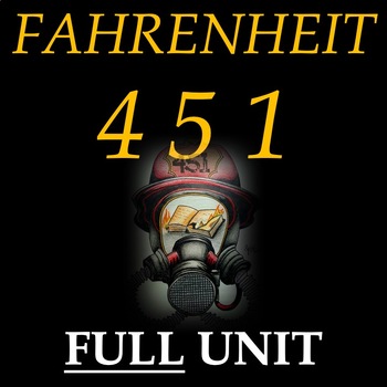 Preview of Fahrenheit 451 Unit – Novel-Based Assessments & Materials for Marking Period