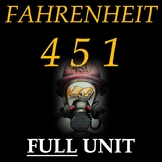 Fahrenheit 451 Unit – Novel-Based Assessments & Materials 