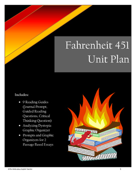 Preview of Fahrenheit 451 Unit Plan