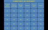 Fahrenheit 451 by Ray Bradbury Jeopardy PowerPoint Game