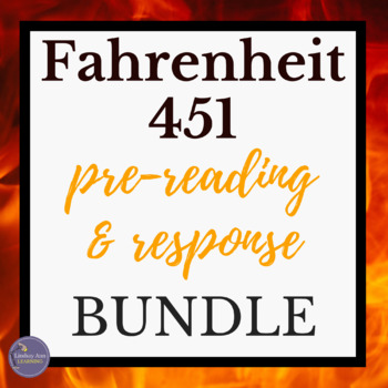 Preview of Fahrenheit 451 by Ray Bradbury Reading Activities Bundle for High School English
