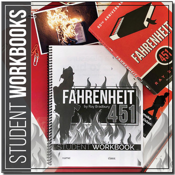 Preview of Fahrenheit 451 by Ray Bradbury: Student WORKBOOKS