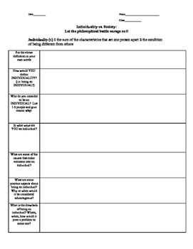 Fahrenheit 451 by Ray Bradbury: Worksheets, Group Activities (PDF files)