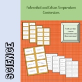 Fahrenheit and Celsius Temperature Conversions