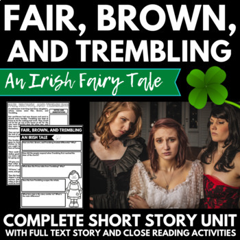 Preview of St Patrick's Day Fairy Tale Unit - Irish Cinderella Story - Short Story Reading