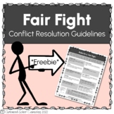 Fair Fight: Conflict Resolution Guidelines - School Counse