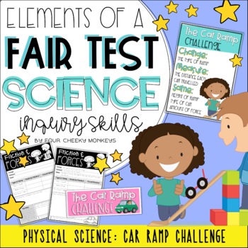 Preview of Fair Test Investigation: Car Ramp Challenge // Science Inquiry Skills