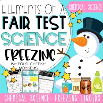 Preview of Fair Test Investigation: Freezing Liquids // Changing states of matter