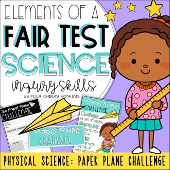 Preview of Fair Test Investigation: Paper Plane Challenge // Science Inquiry Skills