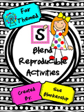 Fair Themed "S" Blend Reproducible Activities