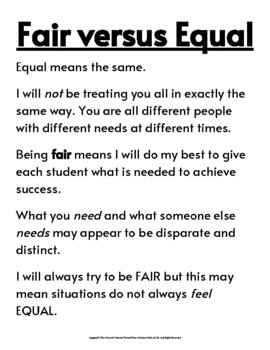 Teach Kids the Difference Between 'Fair' and 'Equal