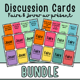 Faire & Jouer au présent Discussion Cards - suitable for A