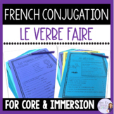 Faire worksheets & verb conjugation activities FRENCH VERBS - LE VERBE FAIRE