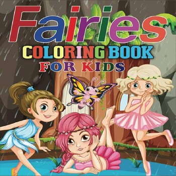 Preview of Fairies Coloring Book for Kids: The Best Collection Of Fairies Coloring Books