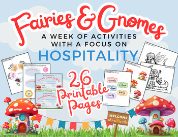 Preview of Fairies & Gnomes - 5 days of activities by Charlotte Ave. Shop