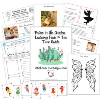 Preview of Fairies in the Garden Learning Pack and Tea Time Guide