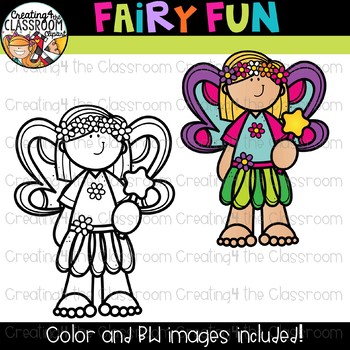 Fairy Fun Clipart {Fairy Clipart} by Creating4 the Classroom | TpT