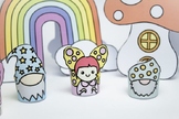 Fairy Land Paper Toy Set