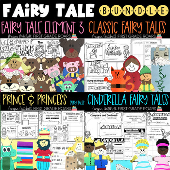Preview of Fairy Tale Activities Book Companion Activities Reading Comprehension