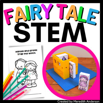 Preview of Fairy Tale Activity - Hansel and Gretel STEM Challenge