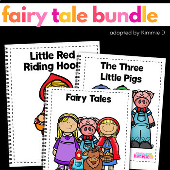 Preview of Fairy Tale Adapted Books for Special Education 8 Adaptive Circle Time Activities