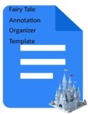 Fairy Tale Annotation Graphic Organizer Template