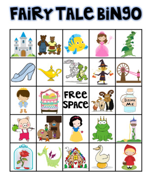 Preview of Fairy Tale Bingo