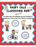 Fairy Tale Classified Ads Activity
