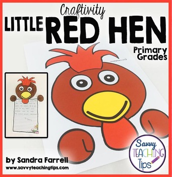 Preview of Fairy Tale Craftivity - Little Red Hen