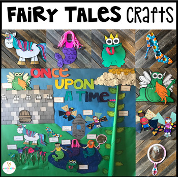 Fairy Tale Crafts for Preschool and Kindergarten with Visual Directions