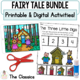 Fairy Tale Digital Retell Bundle | Google™ Slides & Printa