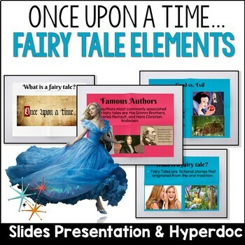 Preview of Fairy Tale Elements Presentation Fairytales Unit Activities Fairy Tales Genre