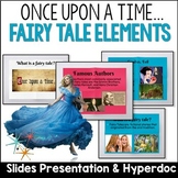 Fairy Tale Elements Presentation Fairytales Unit Activitie