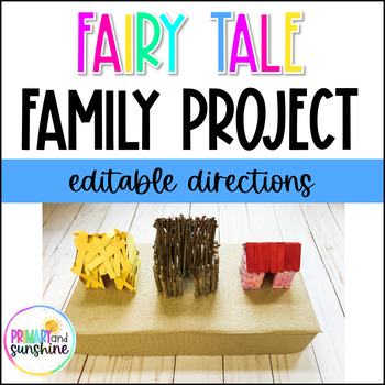 Preview of Fairy Tale Family Project