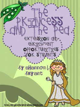 Preview of Fairy Tale Fun--Princess and the Pea Enrichment/Extension Opportunities