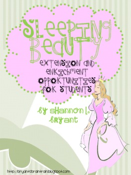 Preview of Fairy Tale Fun--Sleeping Beauty Enrichment/Extension Opportunities