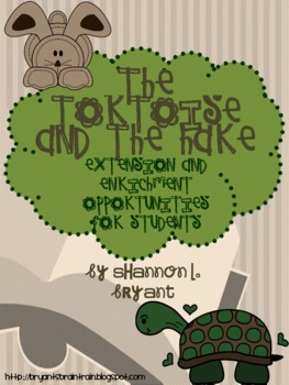Preview of Fairy Tale Fun--The Tortoise and the Hare Enrichment/Extension Opportunities