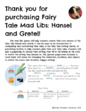 Fairy Tale Mad Libs: Hansel and Gretel