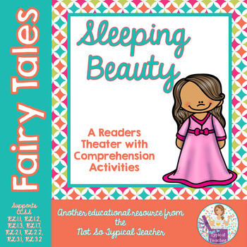 Preview of Reader Theater Fairy Tales Sleeping Beauty RL3.1, RL3.2, RL2.1, RL2.2