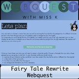 Distance Learning Fairy Tale Rewrite Web Quest