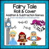 Fairy Tale Roll & Cover Addition & Subtraction Games