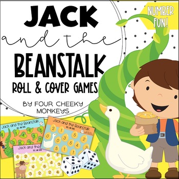 Preview of Fairy Tale Roll and Cover / Number Recognition Games
