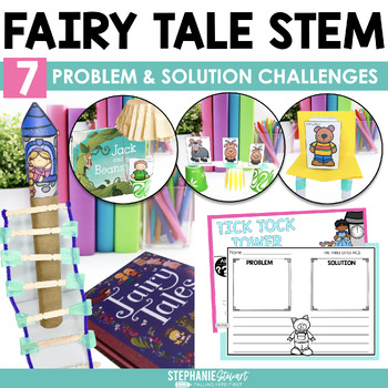 Preview of Fairy Tale STEM Activities - STEM Challenges for Favorite Fairy Tales