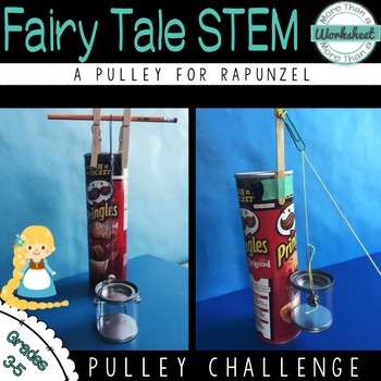 Fairy Tale STEM (Rapunzel) Pulley Challenge by More Than a 