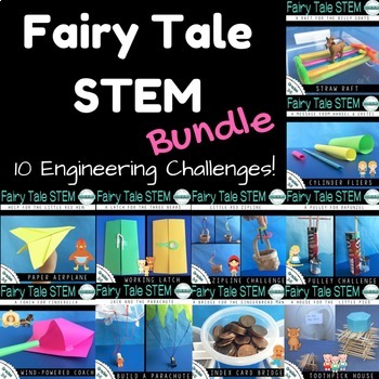 Preview of Fairy Tale STEM Mega Bundle