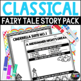 Fairy Tale Stories Classical Music SEL Listening Packet Beethoven, Mozart + more